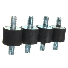 4pcs M10 40x30mm Rubber Shock Absorber Vibration Mounts