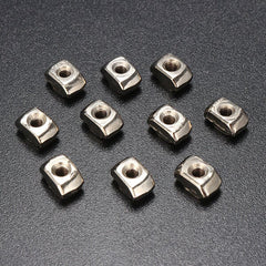 50pcs T Sliding Nut Zinc Plated Carbon Steel T Sliding Nut for 2020 Aluminum Profile