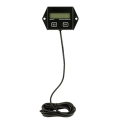 Digital Engine Tach Tachometer Hour Meter Gauge Resettable Inductive for Racing Motorcycle