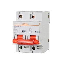 Circuit Breaker MCB Breakers with Short-circuit and Overload Protection,2P DC1000V 63A 80A 100A 125A DC