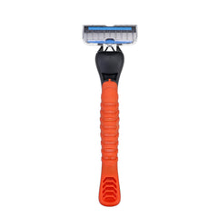Handheld Disposable Razor Hair Beard Shaving Trimmer Men's Shaver W/ 5pcs Blades