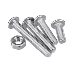 515Pcs M3/M4/M5 Stainless Steel Hex Socket Button Round Head Cap Screw Assortment Set