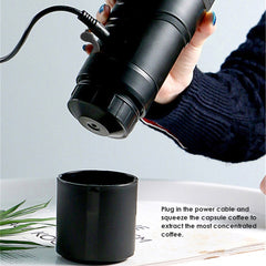 Car Capsule Coffee Machine Electric Large Capacity Outdoor Portable Travel Home Coffee Machine,80W 60ml