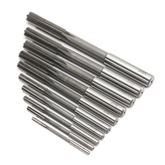 10pcs 3-12mm HSS Machine Reamer Set H7 Straight Shank Milling Chucking