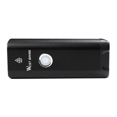 2200mAh 400Lm Bike Light Rainproof USB Rechargeable LED MTB Front Lamp Headlight Aluminum Alloy Ultralight Bike Flashlight