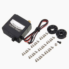 180 Degree 15KG Large Torque Metal Gear Biaxial Digital Servo For Robot