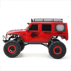 1/10 2.4G 4X4 Crawler RC Car Desert Mountain Rock Vehicle Models With Two Motors LED Head Light Two Battery