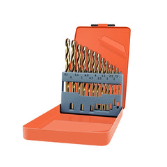 13/19/25Pcs 1-13mm High Speed Steel M35 Straight Shank Twist Drill Bits Set Quick Change Regular Drilling Tools