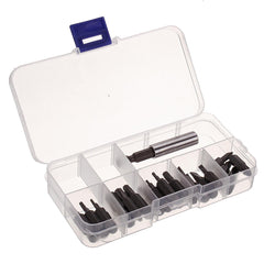 29Pcs S2 Screwdriver Bit Set Phillips Slotted Torx Hex Screwdriver Bits with Extension Rod 1/4 Inch Hex Shank