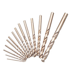 99Pcs M35 Cobalt Drill Bit Set 1.5-10mm HSS-Co Jobber Length Twist Drill Bits For Stainless Steel Wood Metal Drilling