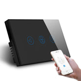 WiFi Touch Switch Tuya App Fan Speed Switch Table Wall Fan Switch Work with Google Home Aexa 110V-240V