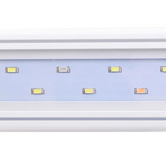 48.5CM Aluminum Adjustable LED Aquarium Light Fish Tank Panel Lamp Blue+White AC220V