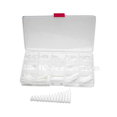 M3NH15 140Pcs M3 Nylon Hex Screw Black/White Female to Male PCB Standoff Column Set