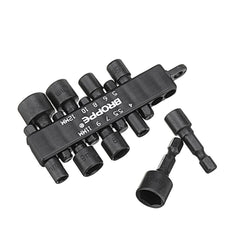 10Pcs 1/4 Inch Hex Shank Power Nut Driver Drill Bit Set Metric Socket Wrench Screw Screwdriver