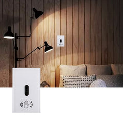 Infrared Human Body Sensor Wall Light Switch Hand Scan Smart Induction Non-contact Waving Control Switch