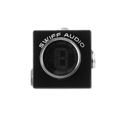 Mini Pedal Tuner for Chromatic Mute Tuning HD LED Display Adjustable A4 Range Value 430-449Hz Accessories