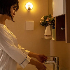 LED Night Light Rechargeable Motion Sensor Aromatherapy Lamp Smart Toilet Corridor Bathroom Lamp