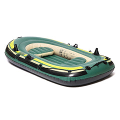 3 Person Inflatable Boat Set Raft Air Canoe Kayak Dinghy Fishing Rafting Water Outdoor Sport