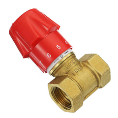 1/2" 3/4" 1" Brass One Way Flow Control Valve Auto G Thread Female Valves Switch