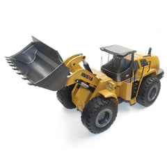 Toys 583 6 Channel 1/18 RC Metal Bulldozer Charging RC Car Metal Edition