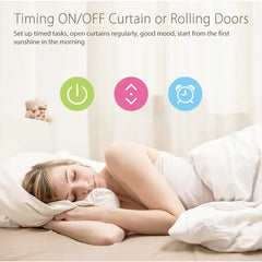 Smart Home Z Wave Plus Smart Curtain Switch for Electric Motorized Curtain Blind Roller Shutter
