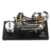 Live Vacuum Engine Hot Air Stirling Engine Model Science Study Developmental Toy