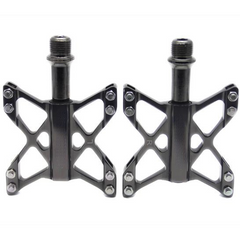 Ultralight MTB BMX Mountain Pedals 3 Bearings Platform Pedals CNC AL6061+ Cr-Mo Axis 240g