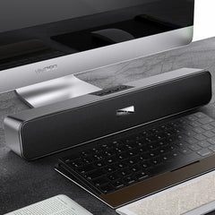 Wireless Bluetooth Speaker 4D Stereo Bass Subwoofer Desktop Audio Loudspeaker Sound Bar for TV Computer Smartphones