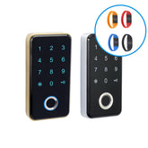 Smart Key less Biometric Fingerprint Digital Password Electronic Lock For Cabinet File Locker Cabinet Door Wardrobe Drawer Locker