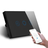 Wifi Switch Touch LED Dimmer Switch with LED Indicator 110-240V 2.4 GHz
