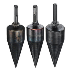 45mm HSS Firewood Splitting Drill Bit Hard Wood Cone Splitter for Electric Hammer