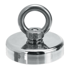 25mm-120mm 35-600Kg Neodymium Fishing Magnet Salvage Recovery Magnet + 10M Rope For Detecting Metal Treasure