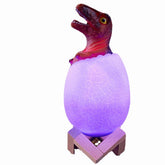 Decorative 3D Raptor Dinosaur Egg Smart Night Light Remote Control Touch Switch 16 Colors Change LED Nightlight For Christmas Gift