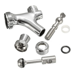 Chrome Draft Home Brew Beer Faucet Tap for Kegerator Tower