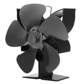 5 Leaves Stove Fan Heat Powered Energy Saving Fireplace Ecofan
