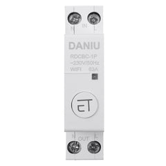 Din Rail WIFI Circuit Breaker Smart Timer Switch Relay Remote Control By EWeLink APP Smart Home Compatiable With Alexa Google