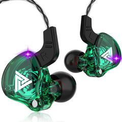Copper Driver Hi-Fi Sport Earphone Noise Cancelling Music In-ear Earbuds for IOS Android Phones