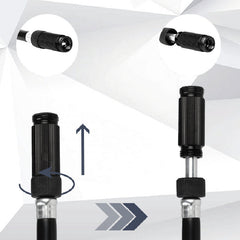 Bicycle Foot Pump Aluminum Alloy 120PSI Cycling Tire Air Inflator Portable Pump MTB Mountain Bike Accessories AV/FV