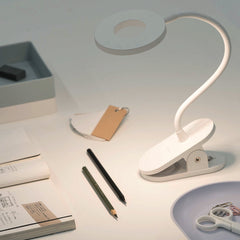 5W USB Rechargeable Clip Desk LED Lamp Eye Protection Reading Light