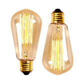 E27 60W Edison Bulb Antique Filament Lamp Retro Vintage Light 220V/110V