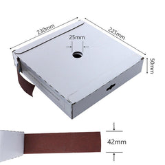 50 Meters 150-600 Grit Box Sanding Belt Roll Drawable Emery Cloth Sandpaper Sanding Pack Roll for Wood Turners wood working Metal Grinding Polishing