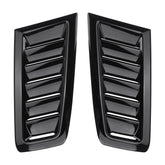 Car RS Style Bonnet Vents Universal Glossy Black For Ford Focus