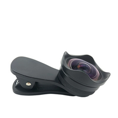 4K Ultra HD Smartphone Camera Lens 0.45X Wide-angle 15X Macro Phone with Universal Clip