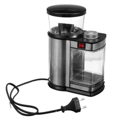 Stainless Steel Electric Coffee Grinder Adjustable Mode Large Capacity for Kitchen