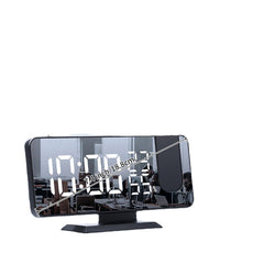 Digital Alarm Clock Electronic LED Projector Desktop Digital Projection Alarm Clock Smart Home Bedroom Bedside Clock