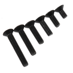 M3CH7 M3 Carbon Steel Hex Socket Flat Head Cap Screws Countersunk Bolts Assortment 120pcs