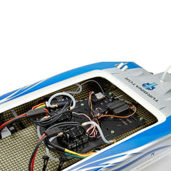 2.4G RC Boat Double Brushless Motor 120A ESC without Battery Servo Transmitter Charger