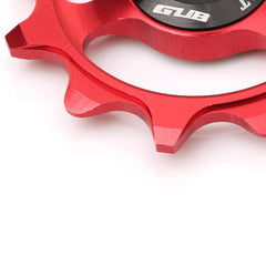 1Pc GUB 12T Tooth Bike Transmission CNC Aluminum Alloy Outdoor Bearing Tension Wheel Wheel Rear Derailleur