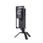USB Studio Microphone USB Cardioid Condenser Professional Mic for Mobile Phone YouTube Video Recording Live Broadcast