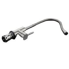 Stainless Steel Kitchen Sink Faucet Modern Chrome Basin Single Lever Tap
